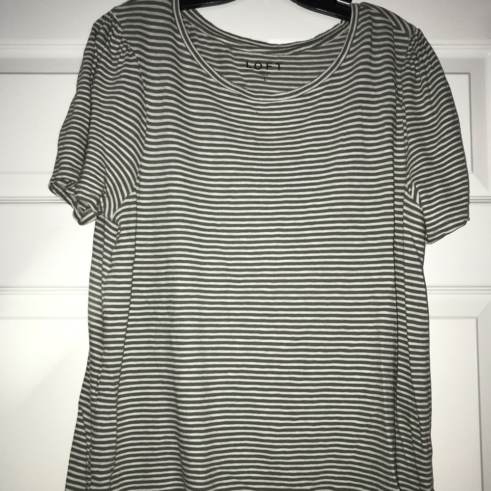 Loft striped t-shirt size L